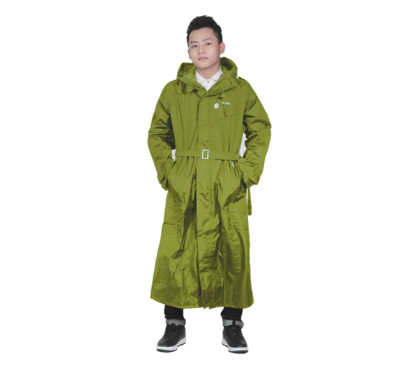 Áo mưa thời trang dành cho nam màu cỏ úa